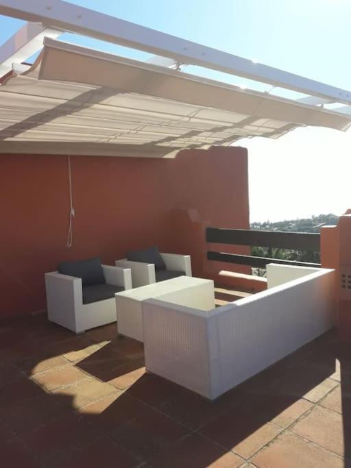 Luxurious Townhouse With Sea Views Villa Manilva Exterior foto